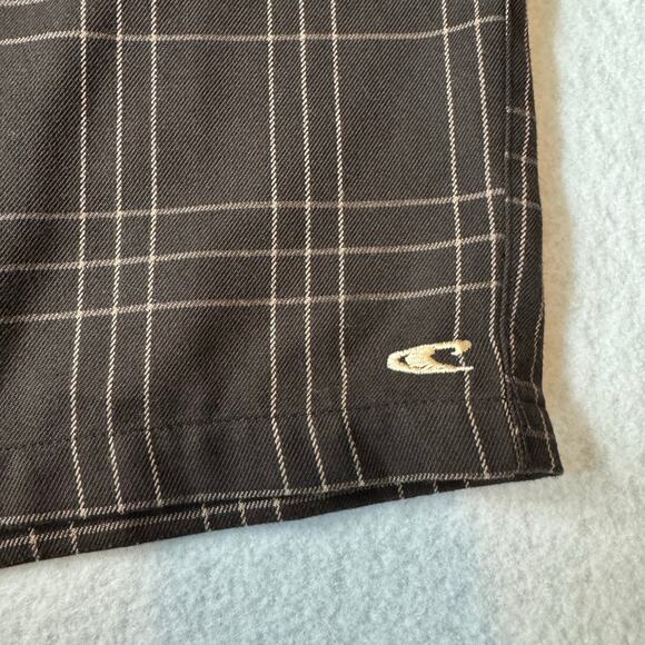 O'neill Brown Conquest Shorts Size 32 Y2K Casual - Picture 7 of 12